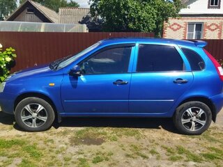 2009 Lada (ВАЗ) Kalina I, синий, 350000 рублей, вид 4
