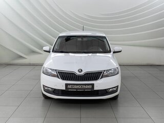 2018 Skoda Rapid I Рестайлинг, белый, 1068000 рублей, вид 2