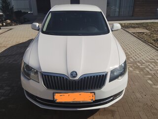 2013 Skoda Superb DSG II Рестайлинг, белый, 1080000 рублей, вид 1