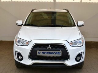 2014 Mitsubishi ASX I Рестайлинг, белый, 1200000 рублей, вид 2