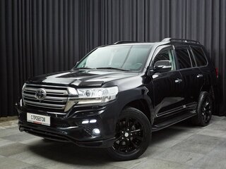 2016 Toyota Land Cruiser 200 Series Рестайлинг 2, чёрный, 6950000 рублей, вид 1