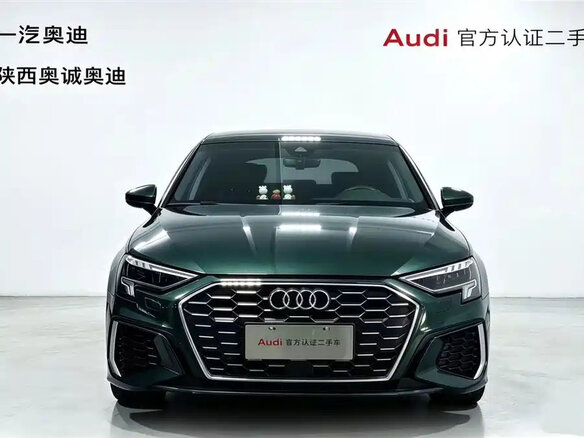 2023 Audi A3 35 TFSI IV (8Y), зелёный - вид 1