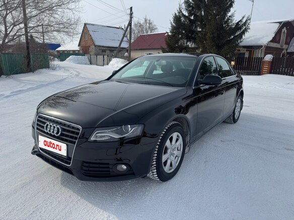 2009 Audi A4 IV (B8), чёрный, 1250000 рублей