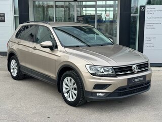 2020 Volkswagen Tiguan II, коричневый, 2190000 рублей, вид 3