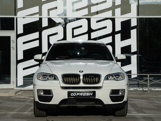 2013 BMW X6 35i I (E71) Рестайлинг, белый, 1703400 рублей, вид 3