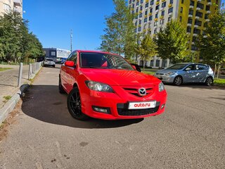 2008 Mazda 3 I (BK) Рестайлинг, красный, 760000 рублей, вид 3