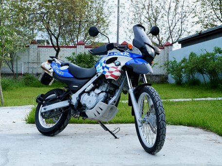 2002 BMW F 650 GS, синий, 450000 рублей, вид 5