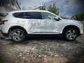 2021 Hyundai Santa Fe IV Рестайлинг, белый, 3500000 рублей - вид 1