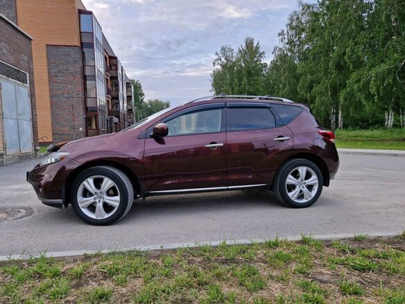 2013 Nissan Murano II (Z51) Рестайлинг 2, пурпурный, 1500000 рублей - вид 7