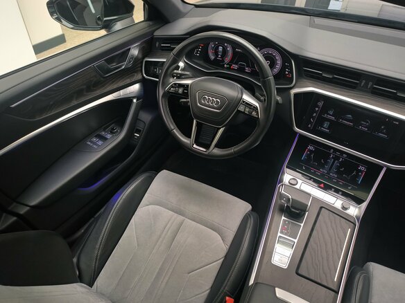 2023 Audi A6 45 TFSI V (C8) Рестайлинг, чёрный, 4990000 рублей - вид 15
