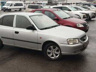2007 Hyundai Accent ТагАЗ II, серебристый, 285000 рублей, вид 2