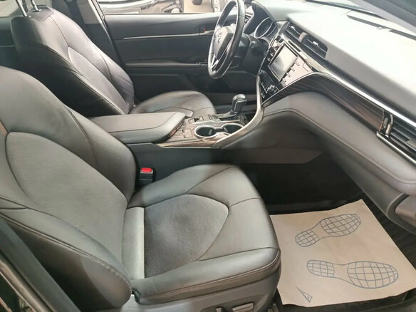 2018 Toyota Camry VIII (XV70), чёрный - вид 7