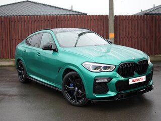 2021 BMW X6 40i III (G06), зелёный, 7490000 рублей, вид 1