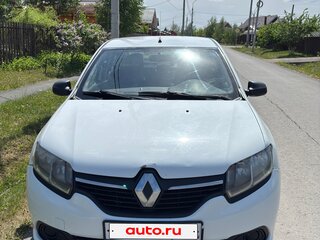 2017 Renault Logan II, белый, 355000 рублей, вид 2