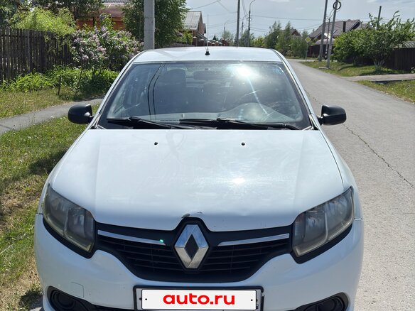 2017 Renault Logan II, белый, 355000 рублей - вид 1