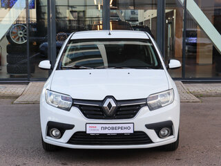 2019 Renault Logan II Рестайлинг, белый, 850000 рублей, вид 2