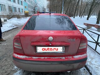 2007 Skoda Octavia I (A4) Рестайлинг, красный, 370000 рублей, вид 2