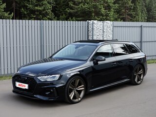 2021 Audi RS 4 IV (B9) Рестайлинг, синий, 8800000 рублей, вид 1