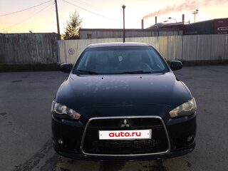 2011 Mitsubishi Lancer X Рестайлинг, чёрный, 600000 рублей, вид 2