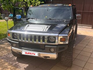 2005 Hummer H2 I, чёрный, 2200000 рублей, вид 1