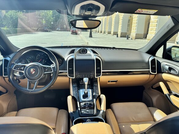 2017 Porsche Cayenne Diesel II Рестайлинг (958), чёрный, 4599999 рублей - вид 10