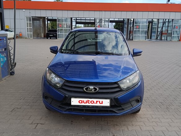 2022 Lada (ВАЗ) Granta I Рестайлинг, синий, 690000 рублей