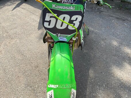 2008 Kawasaki KX 250, зелёный, 330000 рублей, вид 3