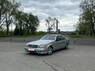 1996 Mercedes-Benz CL-Класс 420 I (C140), серебристый, 1550000 рублей, вид 1