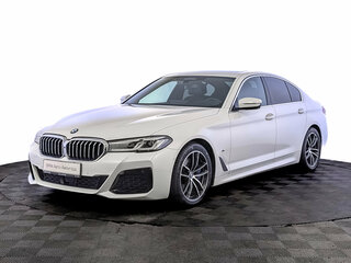 2021 BMW 5 серии 520i VII (G30/G31/G38) Рестайлинг, белый, 4500000 рублей, вид 1