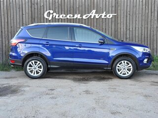 2017 Ford Kuga II Рестайлинг, синий, 1565000 рублей, вид 4