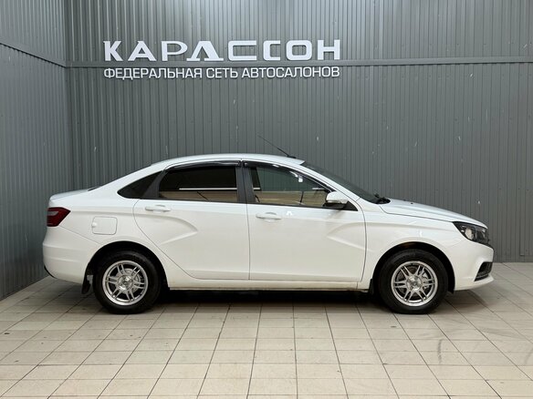 2017 Lada (ВАЗ) Vesta I, белый, 720000 рублей - вид 5