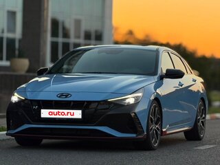 2022 Hyundai Avante N VII, голубой, 2850000 рублей, вид 2
