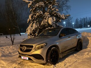 2015 Mercedes-Benz GLE Coupe 450 AMG I (C292), серебристый, 4050000 рублей, вид 2
