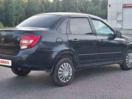2013 Lada (ВАЗ) Granta I, синий, 180000 рублей, вид 4
