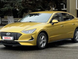 2019 Hyundai Sonata VIII (DN8), жёлтый, 1990000 рублей, вид 1