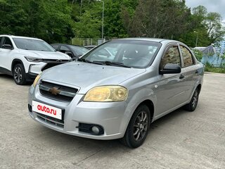 2010 Chevrolet Aveo I Рестайлинг, серебристый, 550000 рублей, вид 1