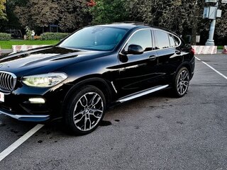 2018 BMW X4 30d II (G02), чёрный, 4650000 рублей, вид 2