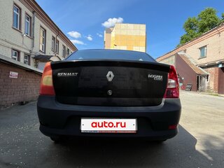 2014 Renault Logan I Рестайлинг, чёрный, 419000 рублей, вид 4