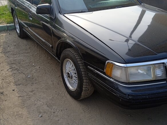 1993 Lincoln Continental VIII, чёрный, 800000 рублей - вид 2
