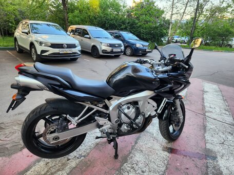 2008 Yamaha FZ6, чёрный, 350000 рублей, вид 5