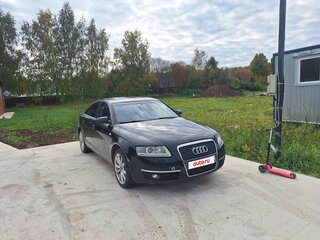 2007 Audi A6 III (C6), чёрный, 650000 рублей, вид 2