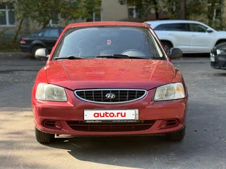 2005 Hyundai Accent ТагАЗ II, красный, 325000 рублей, вид 2