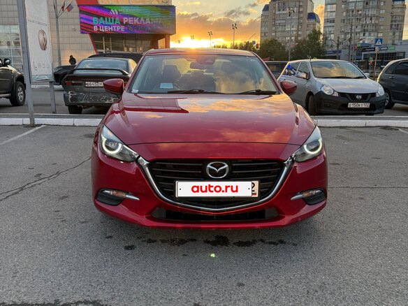 2016 Mazda Axela III Рестайлинг, красный, 1500000 рублей - вид 1