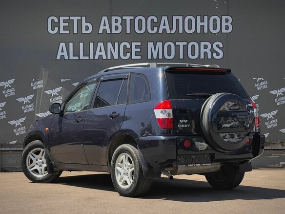 2009 Chery Tiggo (T11) I, синий - вид 4