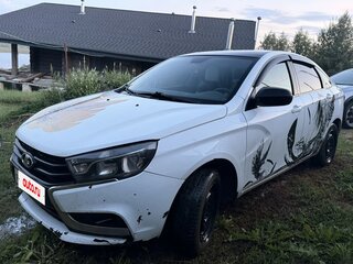 2016 Lada (ВАЗ) Vesta I, белый, 590000 рублей, вид 5