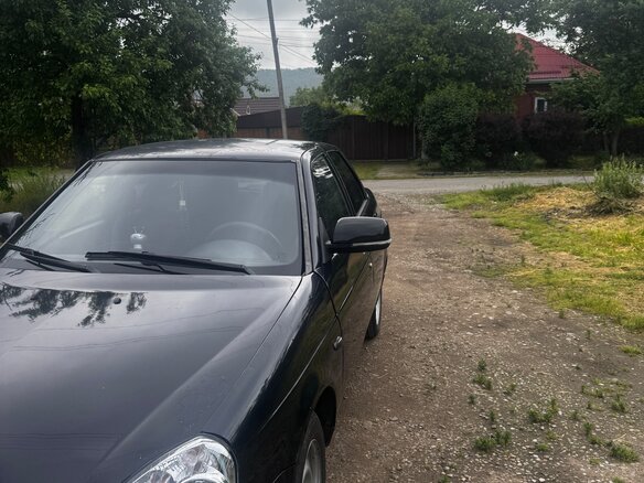 2008 Lada (ВАЗ) Priora I, серый, 320000 рублей - вид 4