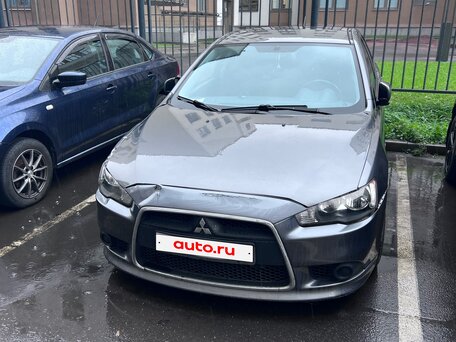 2011 Mitsubishi Lancer X Рестайлинг, серый, 509000 рублей, вид 1