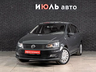 2017 Volkswagen Polo V Рестайлинг, серый, 1250000 рублей, вид 1