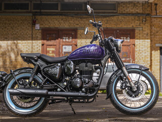 2026 Royal Enfield Goan Classic 350, синий, 520000 рублей, вид 3