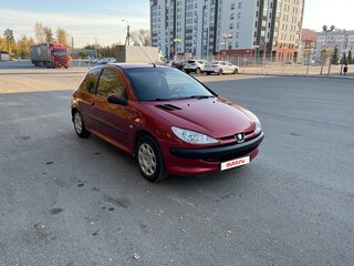 2006 Peugeot 206, красный, 300000 рублей, вид 3